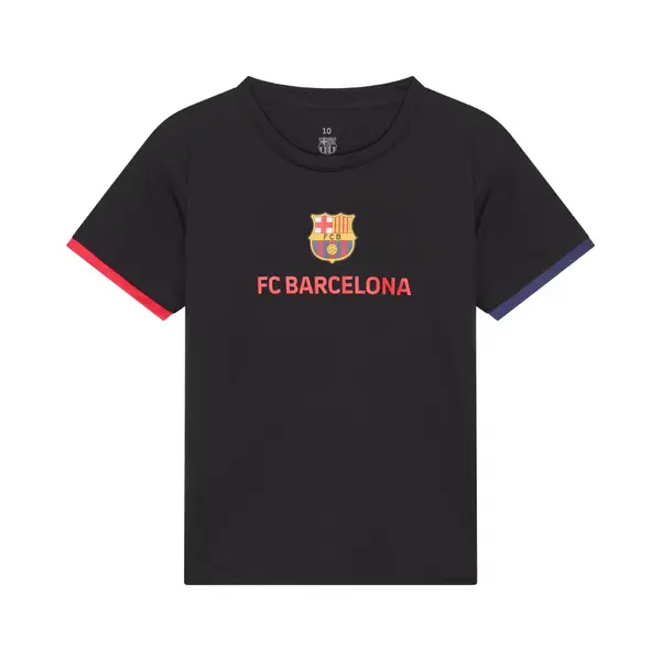 Fc Barcelona Voetbaltenue - Maat 140 - Voetbaltenue Kinderen - Jongens & Meisjes - Shirt En Broekje - 100% Polyester thumbnail