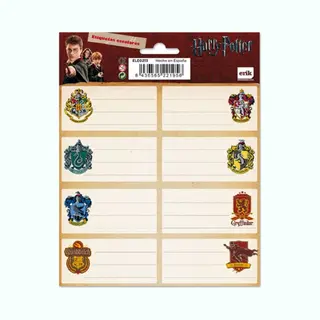 Grupo Erik Harry Potter - Hogwarts School Label Stickers
