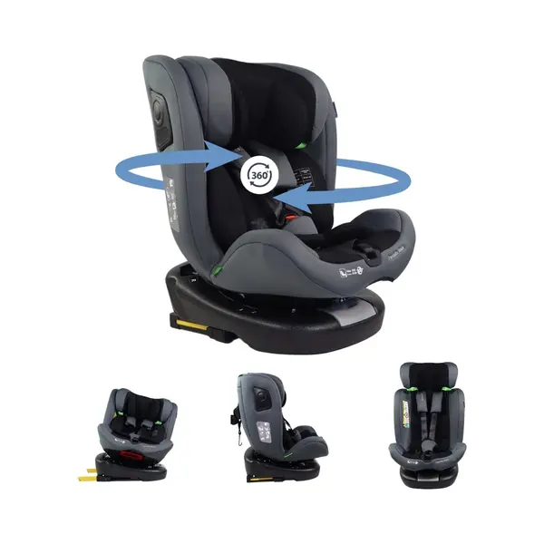 Mobiclinic Pandafix - Autostoel - I-size 360° Draaibaar - Isofix - Groep 0/1/2/3 - 40 Tot 150 Cm - 0 - 36 Kg - Vanaf De Geboorte Tot 12 Jaar - thumbnail