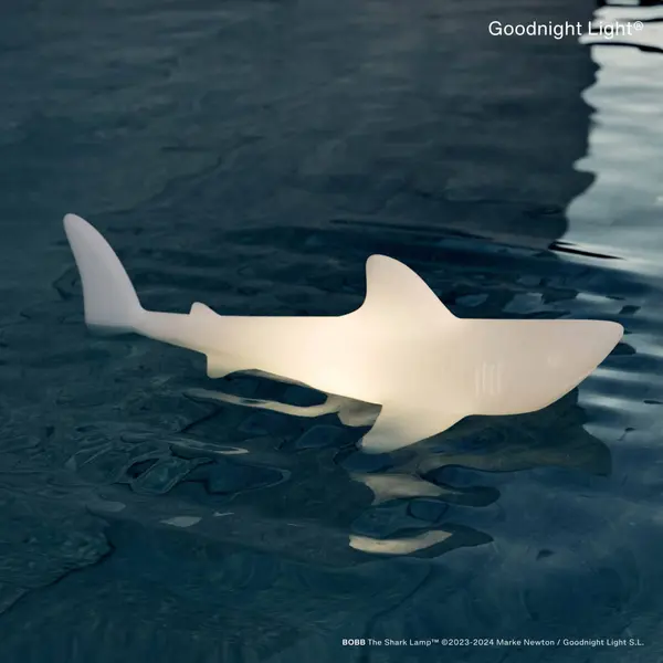 Goodnight Light Led-Akkuleuchte Bobb The Shark Lamp, Schwimmfähig, Rgbw thumbnail