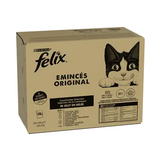 Jumbopack Felix Classic Pouches 120 X 85 G - Rind Und Huhn