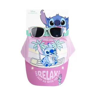 Kinderpet Stitch Roze Met Zonnebril