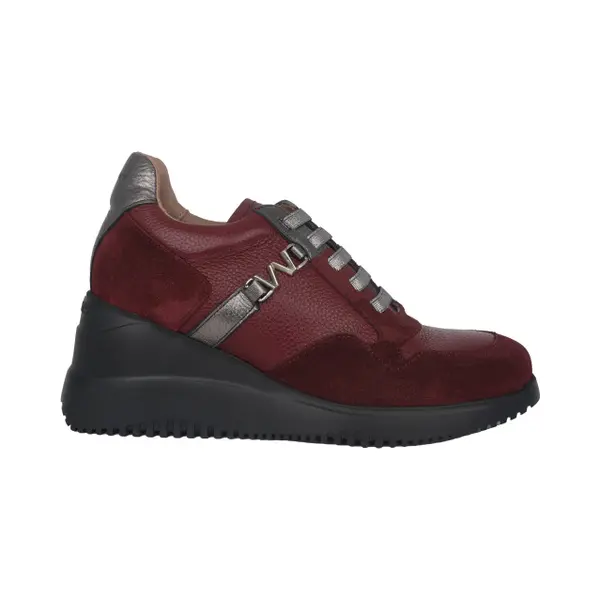 Wonders Eva - Dames Sneaker - Rood - Maat 40 (Eu) 7 (Uk) thumbnail