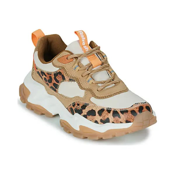 Refresh Für Damen. 17310403-Camel Turnschuhe 173104 Braun (36), 3 Bis 5 Cm, Schnürsenkel, Lässig thumbnail