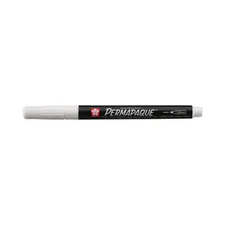 Sakura Permanent-Marker Permapaque Fein, Weiß
