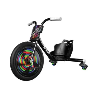 Razor RipRider 360 Lightshow – Trike With Rear Casters And With Motion-Activated Multi-Color Lights, 3 Wheeled Drifting Ride-On For Kids Ages 5 And
