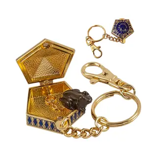 Noble Collection, Schlüsselanhänger, Harry Potter, Schokoladen-Frosch, Gold