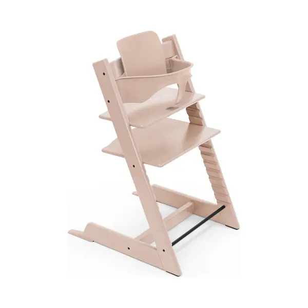 Stokke Tripp Trapp-kinderstoel, Sereen Roze - Inclusief Stoel + Babyset2 Voor Kinderen Van 6-36 Maanden - Verstelbaar, Ergonomisch En Gemakkelijk thumbnail