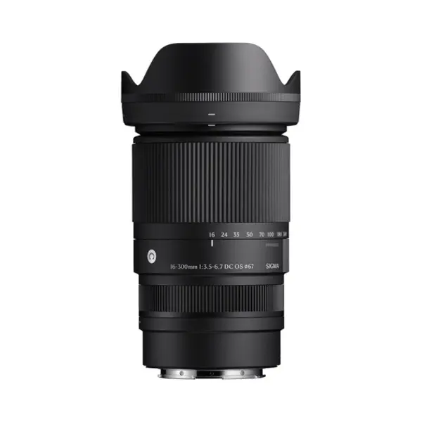 Sigma Contemporary 16-300mm F3.5-6.7 Dc Os, Sony E-Mount Milc Super-Teleobjektiv Schwarz thumbnail