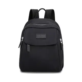 Rugzak - Stijlvolle, Minimalistische Schooltas - Casual Kleine Rugzak - Reistas - Mini-rugzak - Zwart