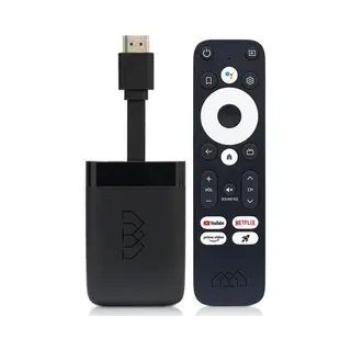 Ab Cryptobox Ab-Com Homatics Dongle R 4K Media-Streaming-Client Android Tv Mediaplayer Stick Mit Fernbedienung Flash Emmc 8GB Chromecast Unterstützt AV1