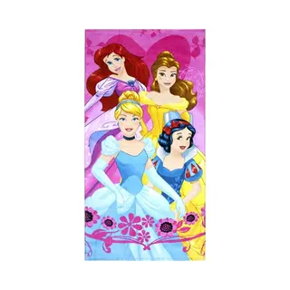 Jerry Fabrics Disney Princess Cinderella And Snow White Beach Bath Towel 70 X 140 Cm, 100% Cotton