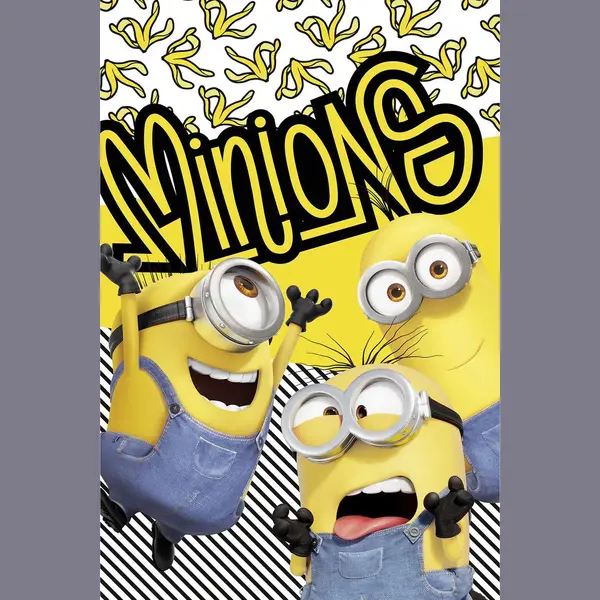 Kk Minions 2 Banana Fleecedeken 100 X 150 Cm thumbnail
