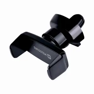 Swissten Autohalterung To Air-Vent S-Grip Av-2, Smartphone Halterung, Schwarz