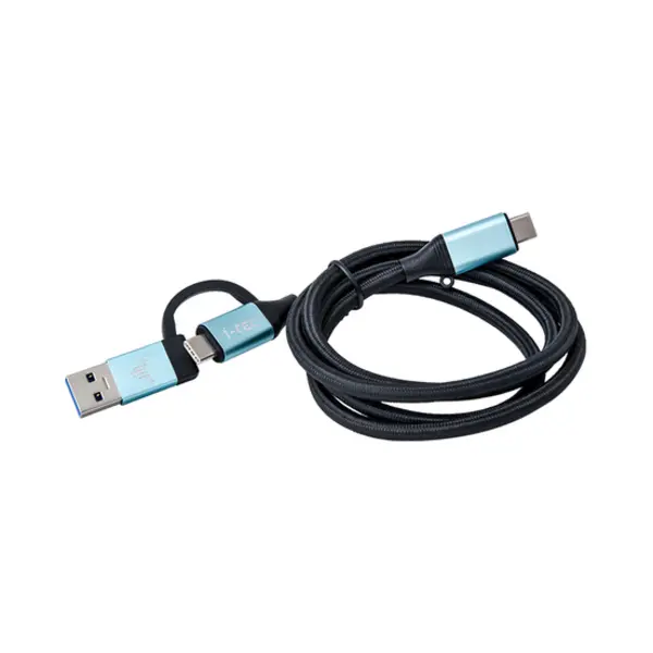 i-tec Usb-C auf Usb-C Kabel mit integriertem Usb 3.0 Adapter thumbnail