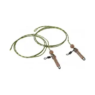 extracarp Exc Leadcore Helicopter Rig - 60cm - 2 Stuks - Helikopter Systeem Karper Vissen - Leadcore Leader