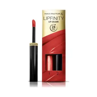 Max Factor Lipfinity Lip Colour, 120 Hot, 2.3ml/1.9g