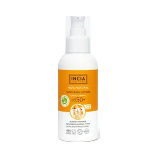Incia - Natuurlijke Zonnebrandcrème - Voor Alle Familieleden - Spf 50+