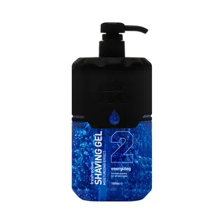 Nish Man Shaving Gel Scheergel- 1000 Ml- 2 Stuks