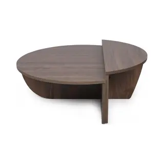 Hanah Home Asir - Salontafel - Okkernoot - 90 X 60 X 30 Cm