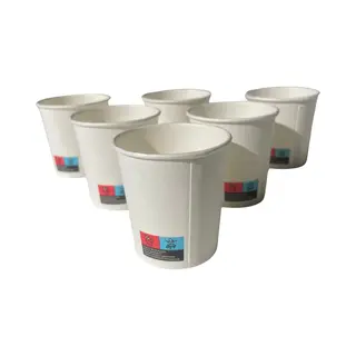 500 Stuks- 100ml 4 Oz- Koffiebekers To Go- Espresso Bekers-koffiebeker Karton - Drinkbeker - Koffiebeker - Kartonnen Beker - Wegwerpbeker - Papieren