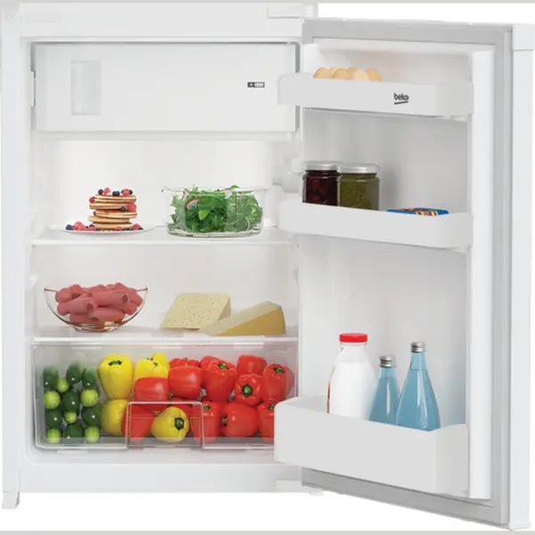 Beko B1754N Kühlschrank mit Gefrierfach Arbeitsplatte 110 l E Weiß thumbnail