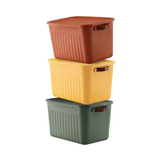Tobeyz - Opbergbox - Opbergdoos - Opbergmand - 10L Bpa-vrije Kunststof Opbergbox Met Deksel – Nestelbaar En Stapelbaar – Ideaal Voor Badkamer,