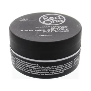 Red One Aqua Hair Gel Wax Black 150 Ml