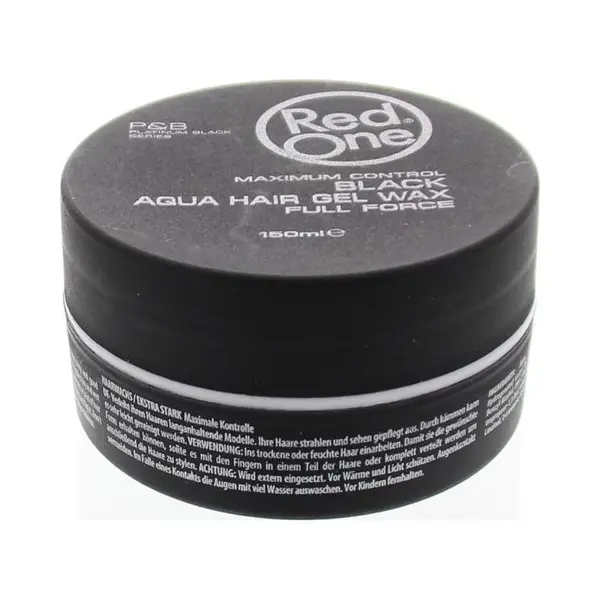 Red One Aqua Hair Gel Wax Black 150 Ml thumbnail