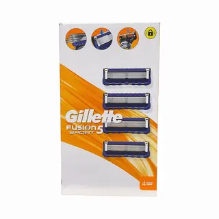 Gillette Fusion 5 Sport 4 Pack Navul Mesjes