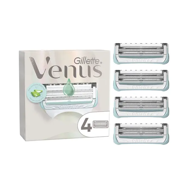 Gillette, Scheermesjes, Venus Satin Care Refill Blades For Women thumbnail