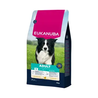 Eukanuba Premium Nutrition Adult Medium Breed Huhn - 15 Kg