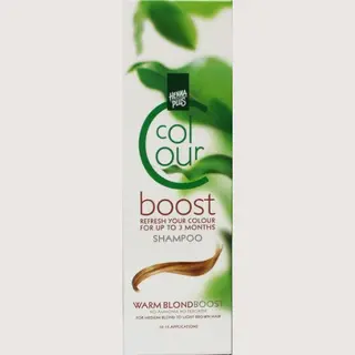 Hennaplus Shampoo Om Kleur Op Te Frissen Warm Blond.