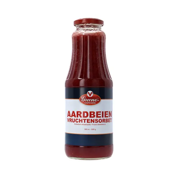 Gruno Vruchtensorbet Aardbei 1 Liter thumbnail