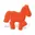 Oranje - Paard