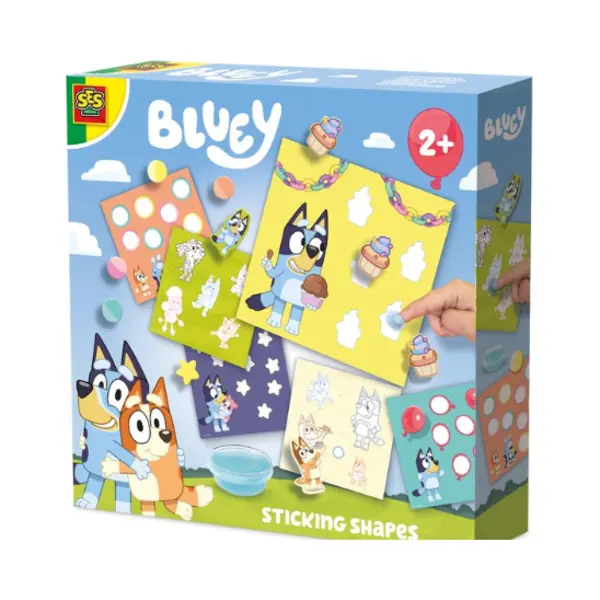 Ses Bluey-vormen Plakken 14093 thumbnail