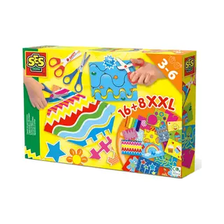 Ses Creative 14828 Schneideset Xxl, Sicherheitsschere und Bastelschere