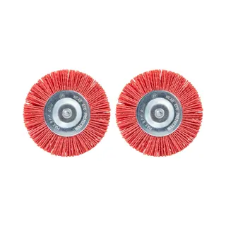 Skil Nylon Onkruidborstel - Set Met 2 Nylonborstels - Borstelset - Geschikt Voor Elektrische Onkruidborstel - Voegenborstel - Voegenreiniger -