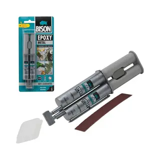 Bison Epoxy Metaallijm - 2 Componenten Lijm - 24ml