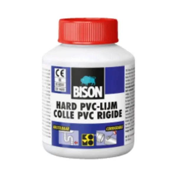 Bison Pvc-lijm Hard 100 Ml + Kwastje thumbnail