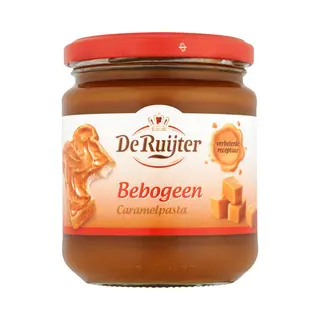 De Ruijter - Bebogeen Caramelpasta - 360 G - Doos 6 Pot