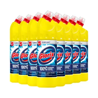 Glorix - Toiletreiniger - Original - Dikke Bleek - 750ml X 8