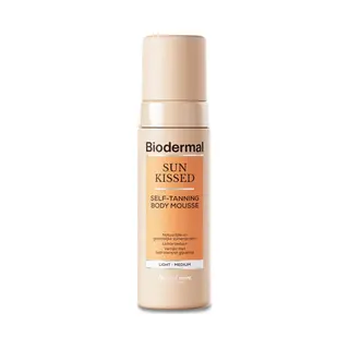 Biodermal Sunkissed Self-Tanning Body Mousse - Zelfbruiner - Vegan - 150 Ml