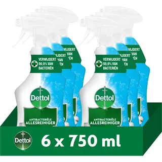 Dettol Trigger Cotton 750ml - 6 Stuks - Voordeelverpakking