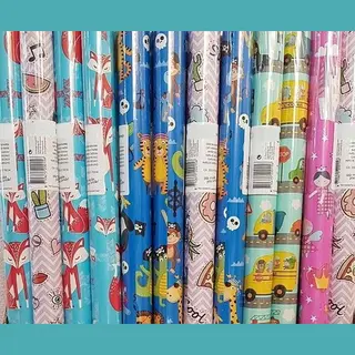 Benza 5 Rollen Cadeaupapier Voor Kinderen 200 X 70 Cm
