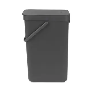 Brabantia 109966 vuilnisbak 16 l Rechthoekig Grijs