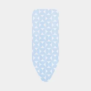 Brabantia 221903 Bügelbrettbezug Bügelbrettabdeckung Blau, Weiß