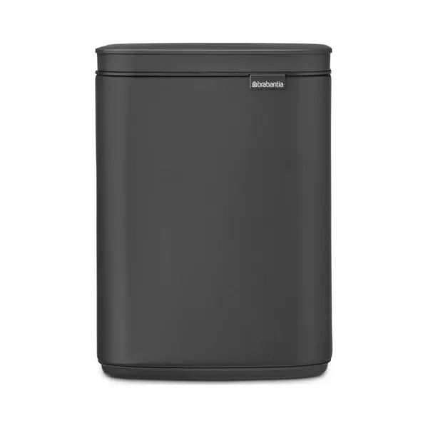 Brabantia Bo Mülleimer 4 L | Kompakter Rechteckiger Mülleimer Mit Softclose-Deckel, Herausnehmbarer Inneneimer | Wandmontage Oder Frei Stehend Für thumbnail