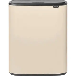 Brabantia Bo Touch Bin - Prullenbak - 60 Liter - Soft Beige