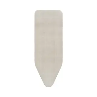 Brabantia 236242 Bügelbrettbezug Gepolsterter Bügelbrettoberbezug Baumwolle Grau